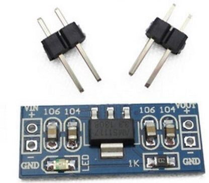 Napájací modul, stabilizátor 5V s AMS1117