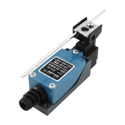 Koncový spínač ME-8107 pákový nastaviteľný, 5A 250VAC NC-NO
