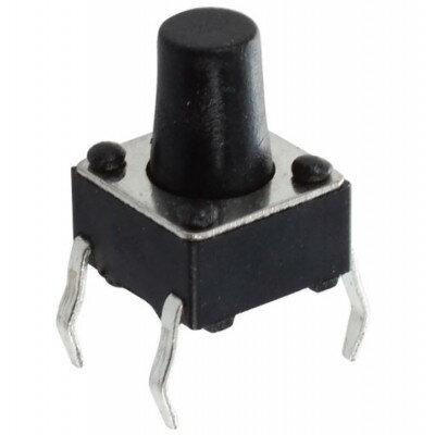 Mikrotlačidlo 4pin, OFF (ON) 6x6 h=8mm