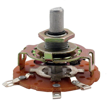 Otočný prepínač RBS-6 0,5A/250V