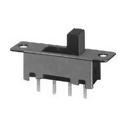 Posuvný prepínač ON-ON-ON 50V/0,5A