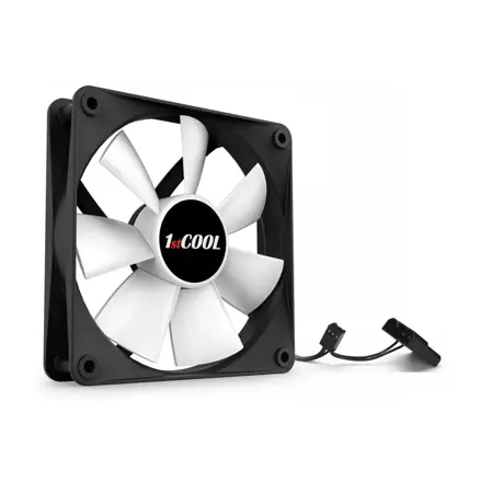 SILENT FAN 120x120mm ventilátor 3pin/Molex, 1stCOOL