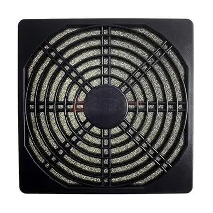Plastová mriežka ventilátora s filtrom, 92x92mm