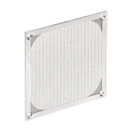 Kovový protiprachový kryt na ventilátor 12x12cm