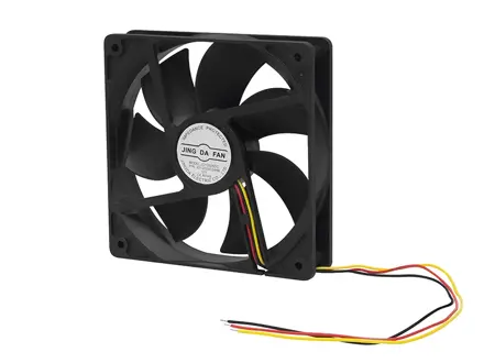 Ventilátor 12V 120x120x25mm 3-vodiče 2000RPM