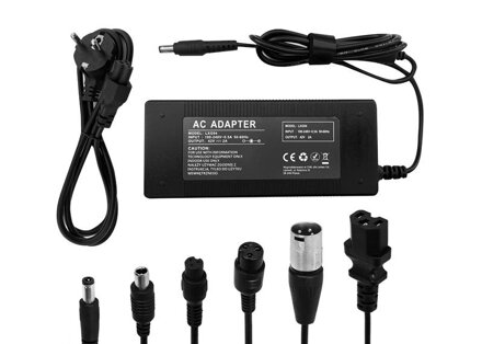 Nabíjačka pre elektrokolobežky 42V/2A 84W (6 koncoviek)