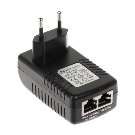 POE napájací adaptér 24V/1A