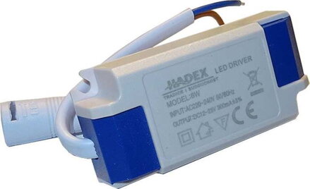 LED driver - zdroj 6W 230V/12-23V/300mA