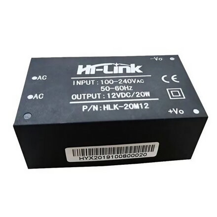 Spínaný zdroj Hi-Link 12V/1.6A 20W