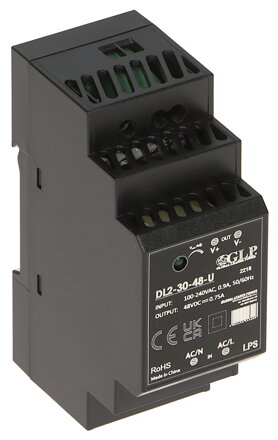 Zdroj na DIN lištu GLP 48V 36W