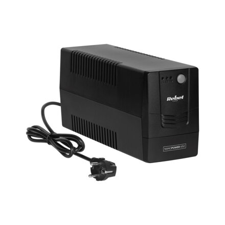 UPS záložný zdroj 650VA REBEL Nanopower