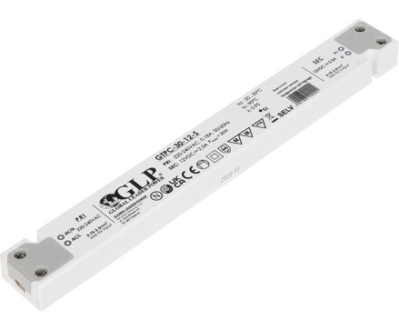 Napájací zdroj 12VDC / 2,5A 30W GTPC-30-12-S, Tenký
