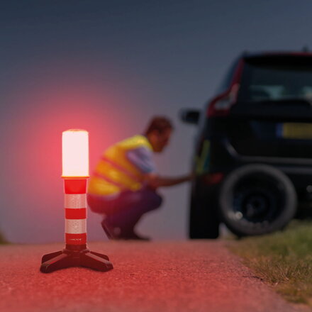 Výstražné magnetické LED svetlo na batérie