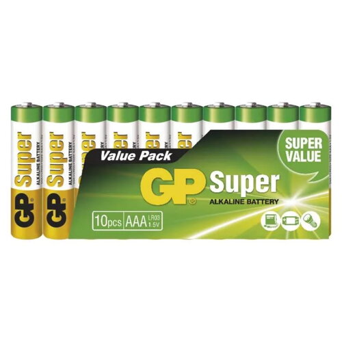 Batérie AAA (R03) GP Super Alkaline (10ks)