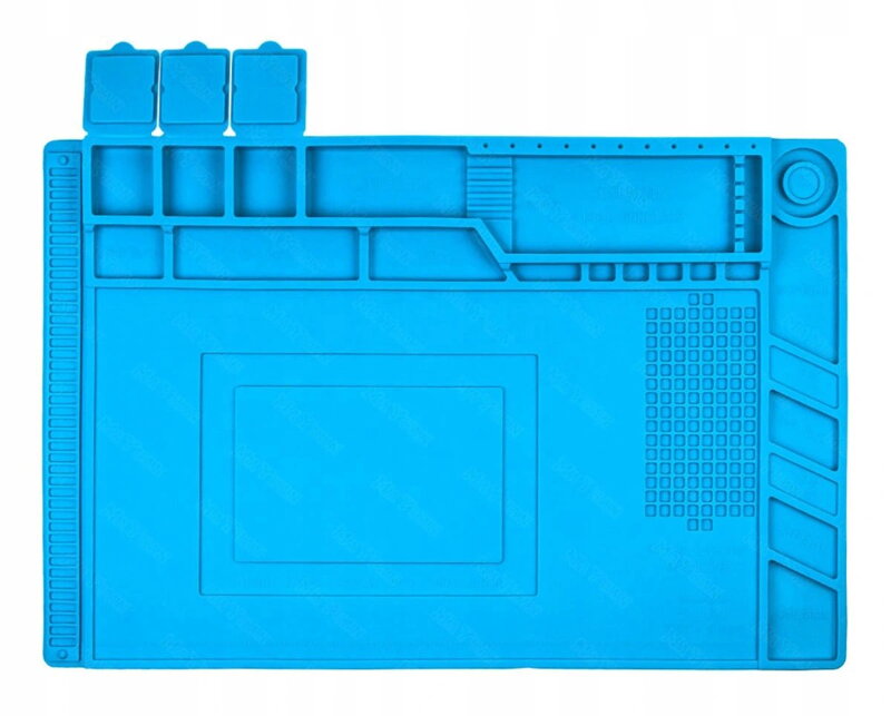 Antistatická silikónová pracovná podložka, 45 x 30 x 0,5 cm