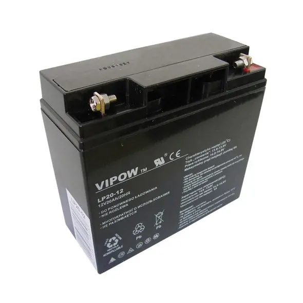 Akumulátor bezúdržbový 12V/20.0Ah Vipow Akumulátor bezúdržbový 12V/20.0Ah Vipow