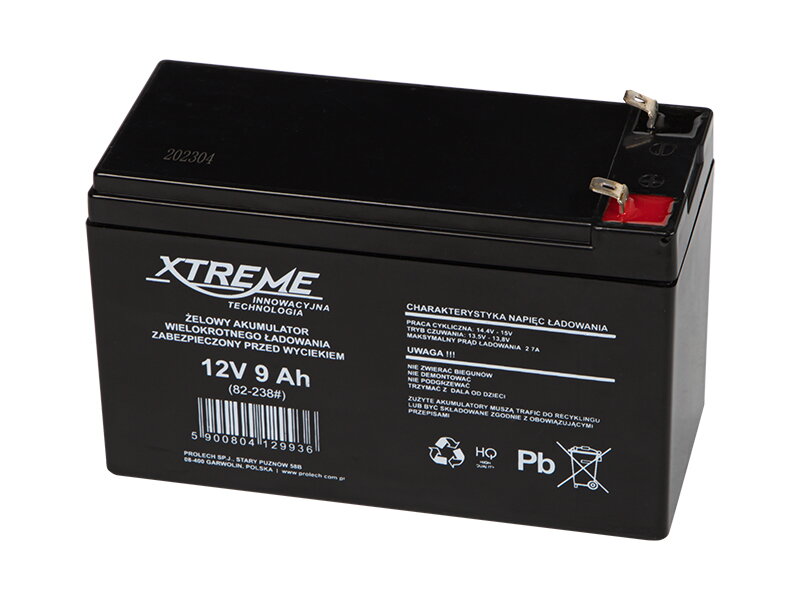 Akumulátor bezúdržbový 12V/9.0 Ah XTREME