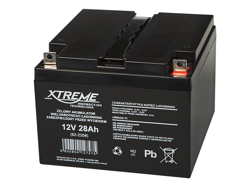 Akumulátor bezúdržbový 12V/28.0Ah, XTREME