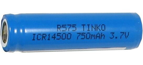 Nabíjacia batéria Li-Ion 14500 3.7V 750mAh TINKO