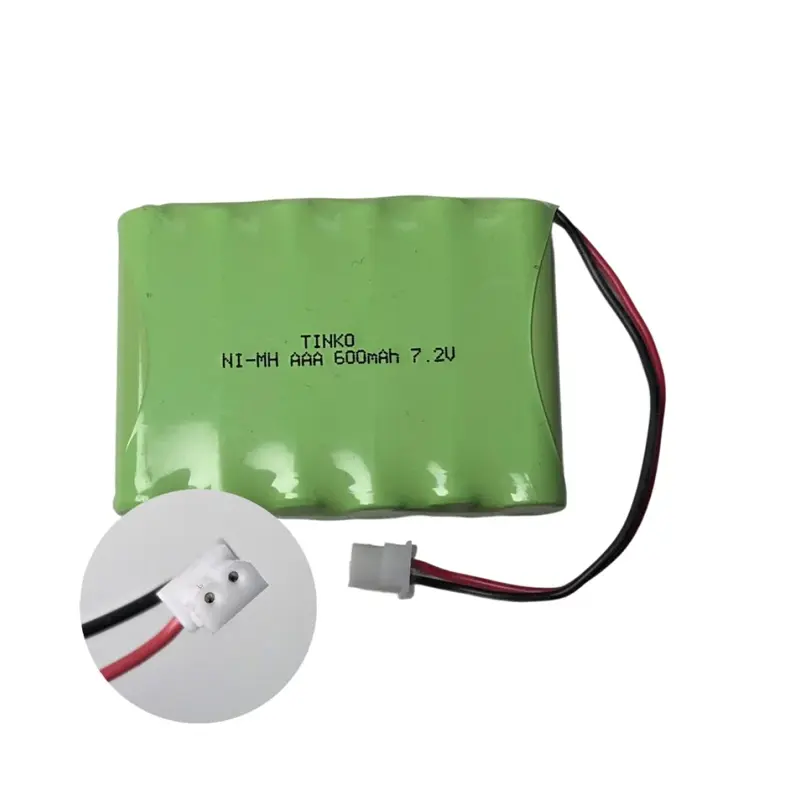 Akupack Ni-MH 7,2 V / 600 mAh TINKO, konektor
