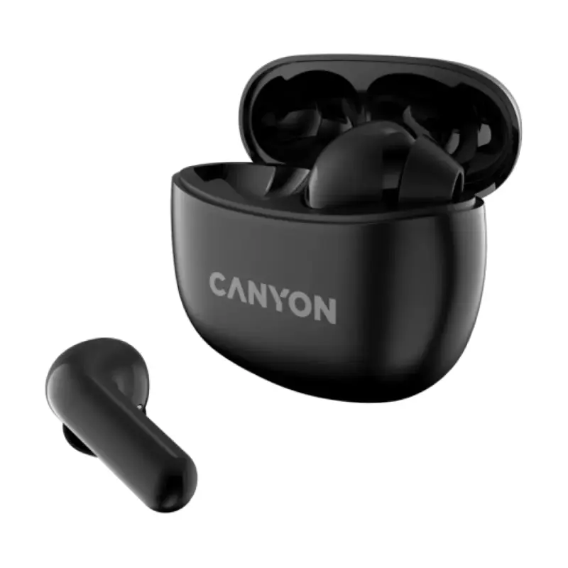 True Wireless Bluetooth slúchadlá do uší Canyon TWS-5, čierne