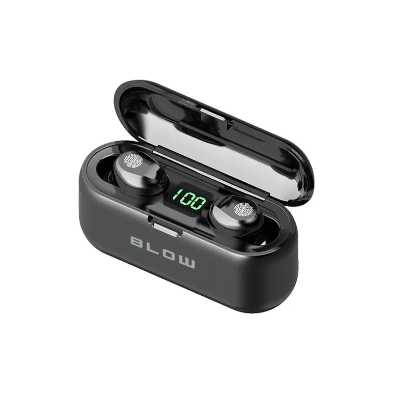 Bluetooth 5.3 slúchadlá do uší BTE200, čierne