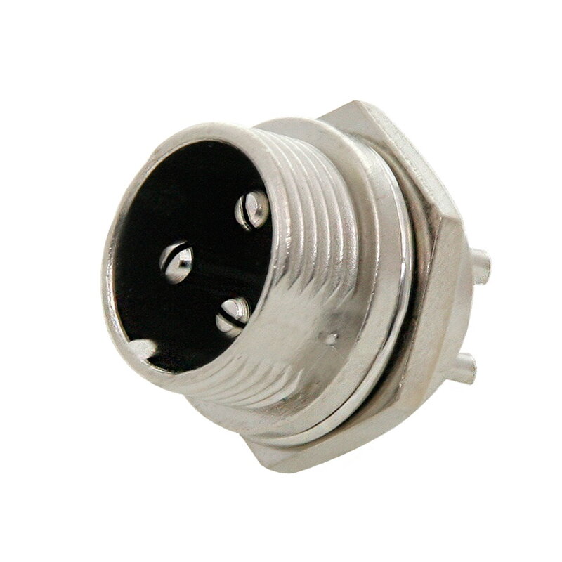 CB mikrofónová zdierka 3 PIN panelová 