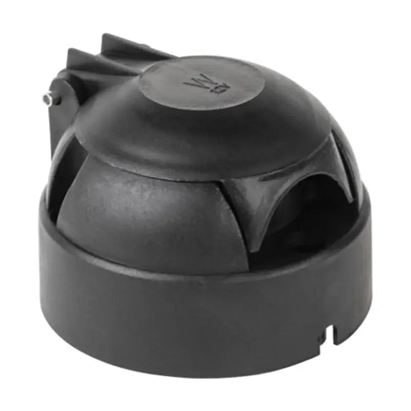 Montážna zásuvka na prívesný vozík 7pin, čierna