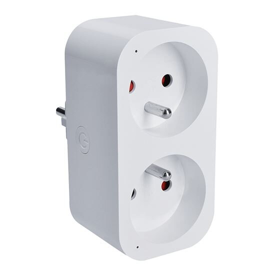 WIFI dvojzásuvka s meraním spotreby, TUYA