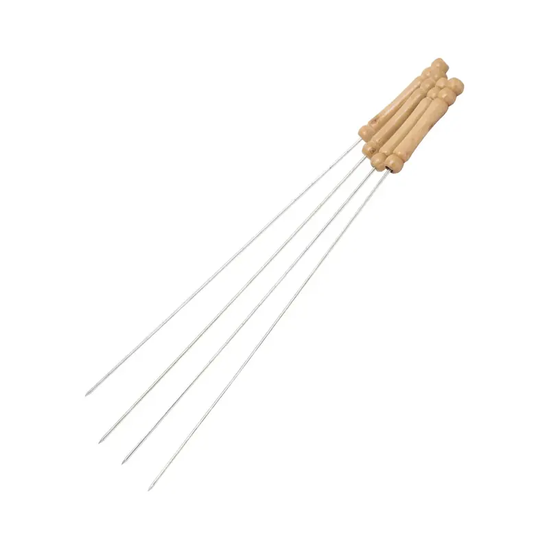 Sada grilovacích ražňov 4ks 38cm