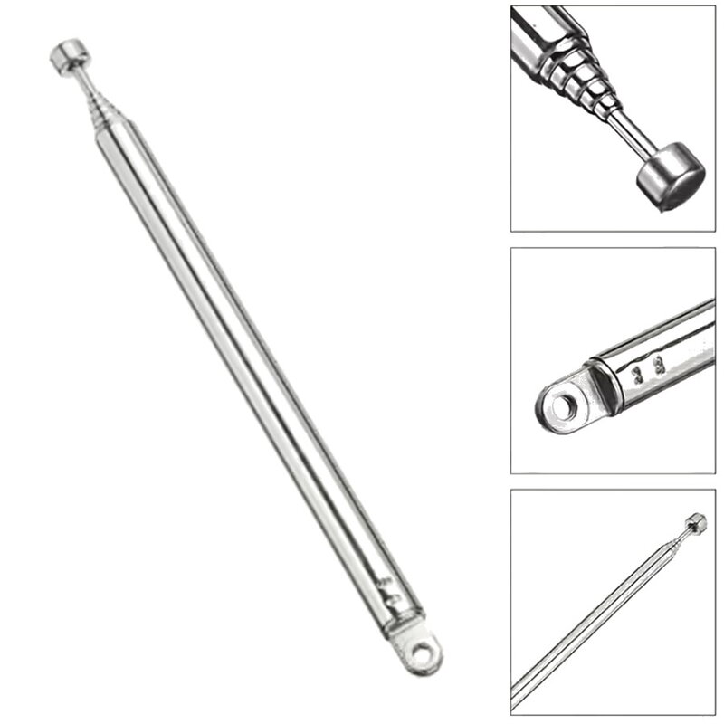 Teleskopická FM anténa 6mm, 154-640mm