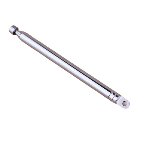 Teleskopická FM anténa 7mm, 145-740mm, otvor 3mm