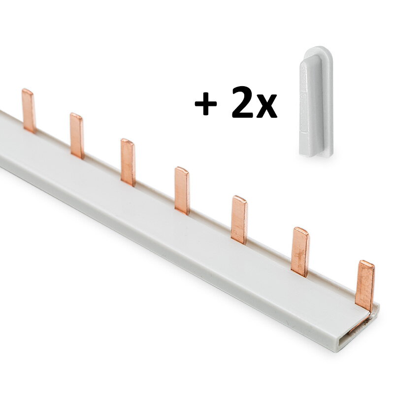 Prepojovacia lišta kolík 210mm jednofázová Prepojovacia lišta kolík 210mm jednofázová