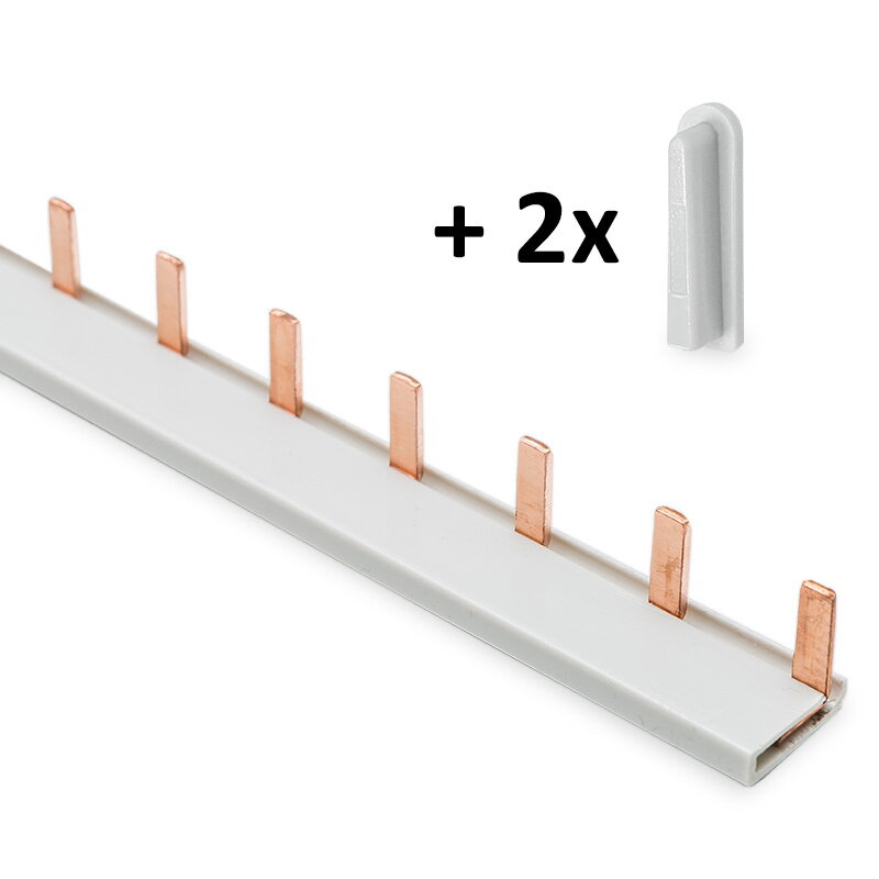 Prepojovacia lišta kolík 210mm jednofázová