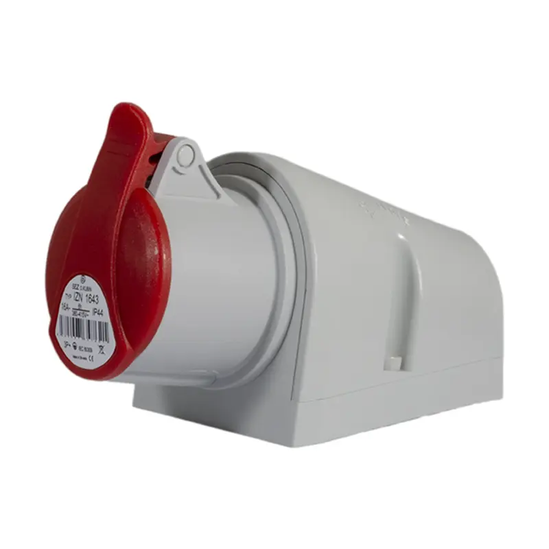 Zásuvka 380V SEZ IZN 3253 32A na stenu
