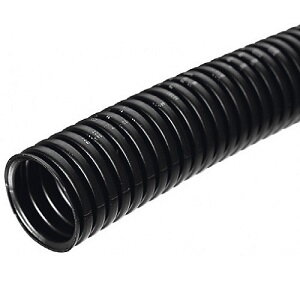 PVC ohybná chránička 20mm čierna PVC ohybná chránička 20mm čierna