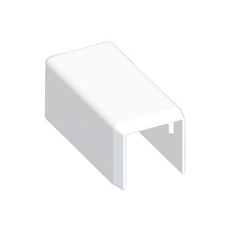Koncový kryt lišty LHD 17x17mm biely Koncový kryt lišty LHD 17x17mm biely