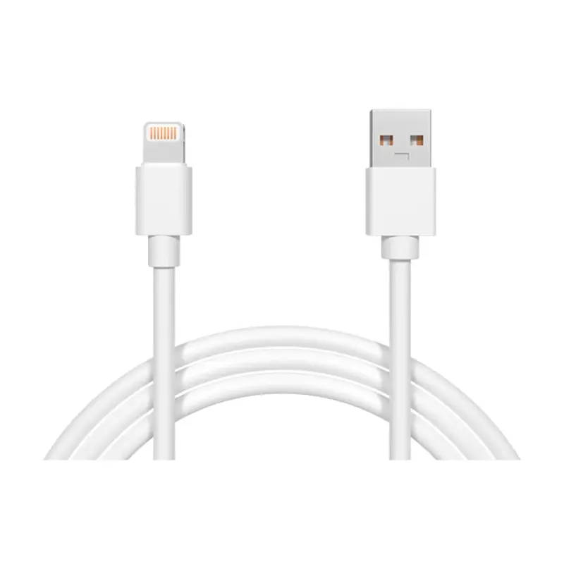 Kábel USB-A - iPhone Lightning 1,5m biely HQ