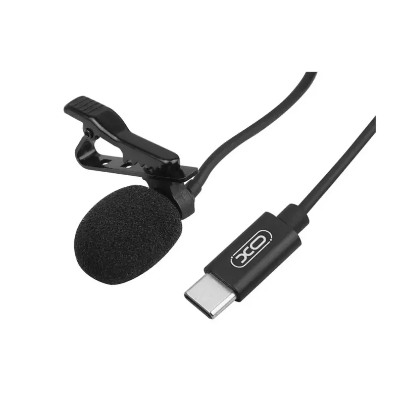 Mikrofón pre mobilné telefóny USB-C s klipom