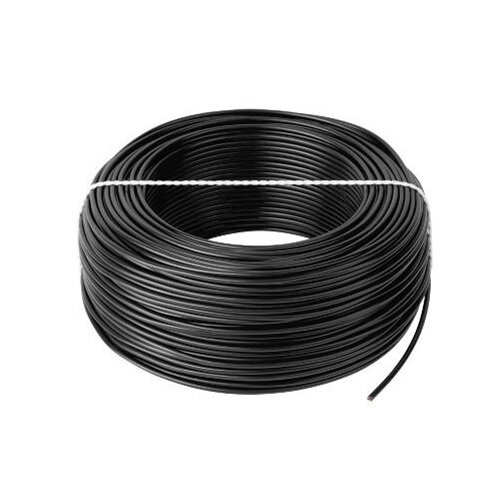 Kábel CYA 1x1.00mm2 čierny (H05V-K) lanko Kábel CYA 1x1.00mm2 čierny (H05V-K) lanko