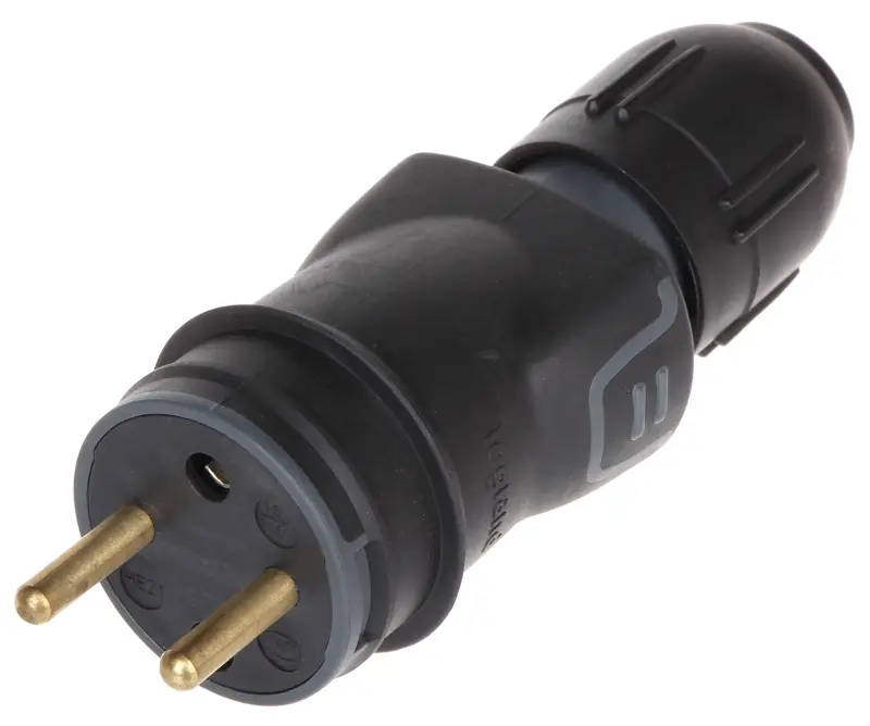 Zástrčka na kábel LEGRAND LE-50110 230V/16A, 3x2.5 mm² pružinové svorky Zástrčka na kábel LEGRAND LE-50110 230V/16A, 3x2.5 mm² pružinové svorky