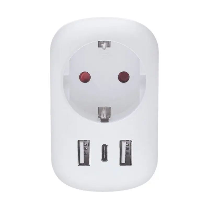 Cestovný adaptér s USB A+C 20W PD do Spojených štátov, typ B