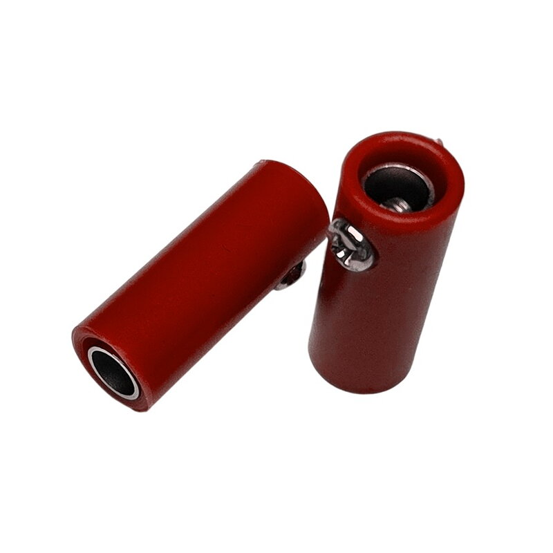 Banánik zdierka 4mm na kábel, červená