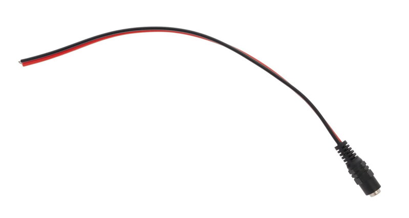 Napájacia DC zdierka 2.1/5.5mm pre LED pásiky, 15cm