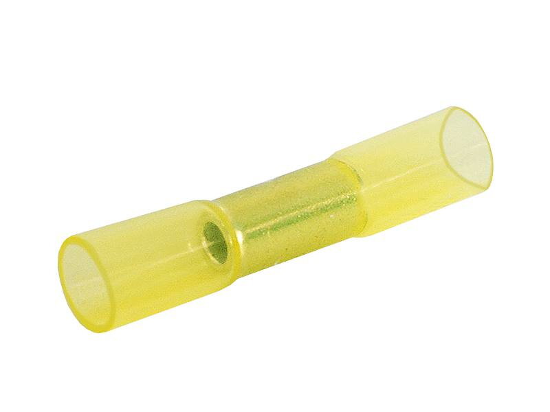 Faston spojka 4-6mm2 lisovacia izolovaná s lepidlom, žltá