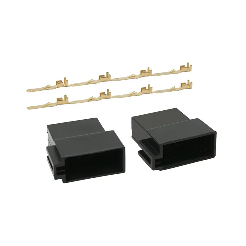 ISO zdierka 8PIN (2x krytka, 16x PIN konektor)