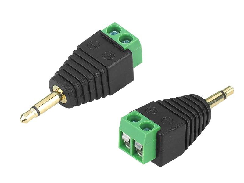 JACK konektor 3.5mm MONO so svorkovnicou