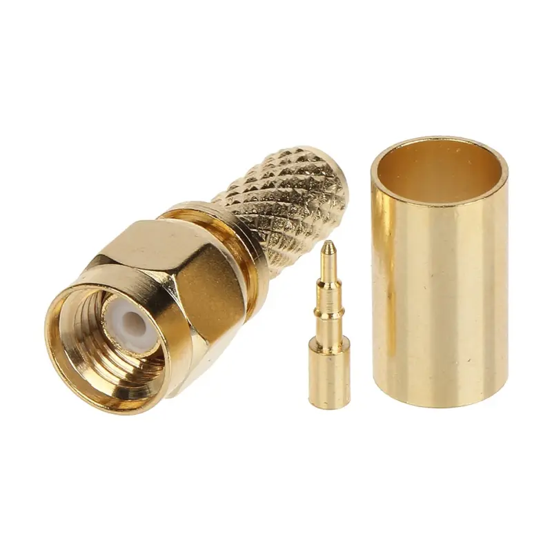 SMA male na kábel 6mm (H-155) pozlátený
