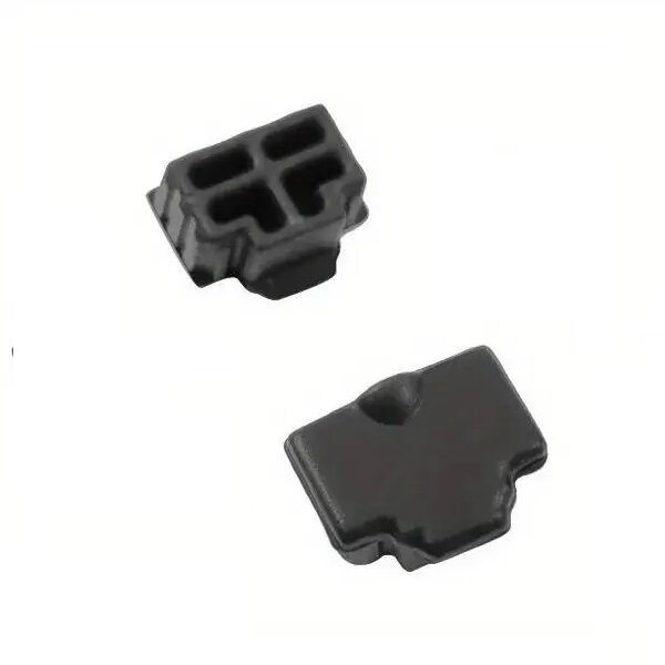Prachotesná krytka na RJ45, čierna