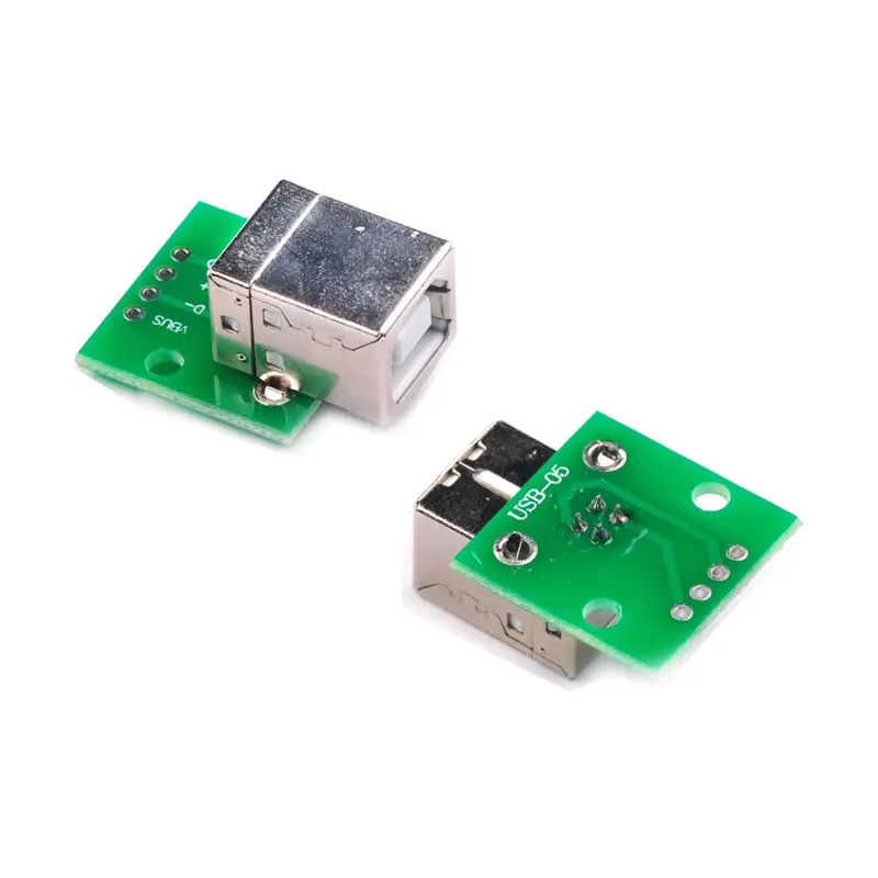 Zdierka USB-B na DPS 2.54mm
